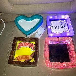 Resin ashtrays $16 each